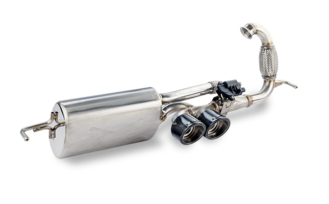 Benz 奔驰 SMART Fortwo 2015-2019 1.0 尾段中出碳纤维嘴